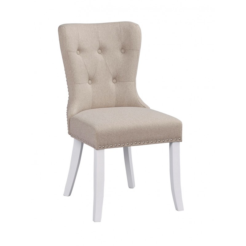 RO Ade Dining Chair Beige/White